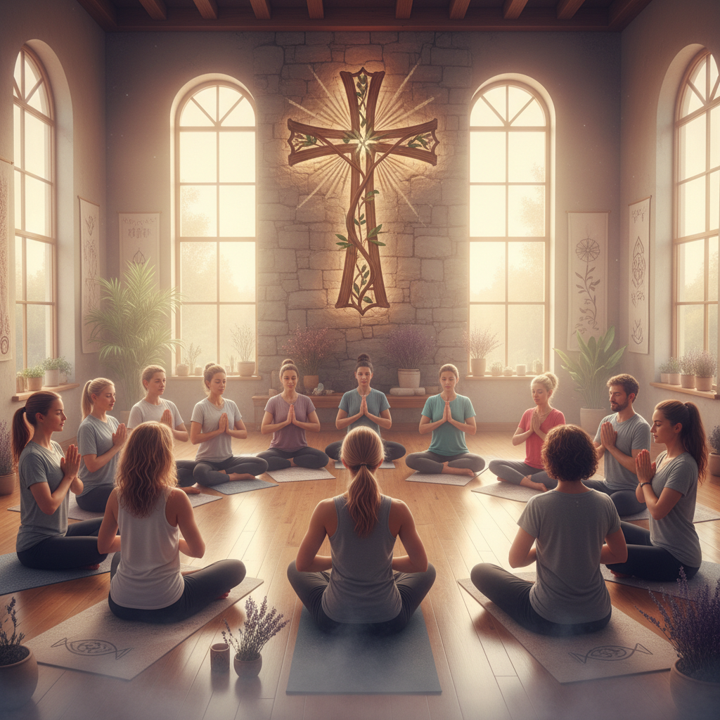 Christian yoga and wellness with faith-filled movement