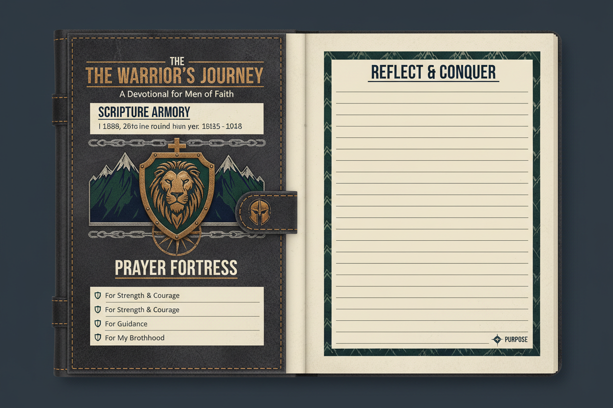 365 Day Life Changing Devotional Journal for Men Daily Faith and Leadership