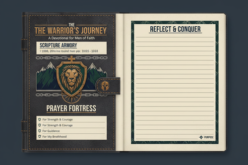 365 Day Life Changing Devotional Journal for Men Daily Faith and Leadership