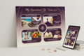 Vision Board Printable Goal Setting and Manifestation Planner Template