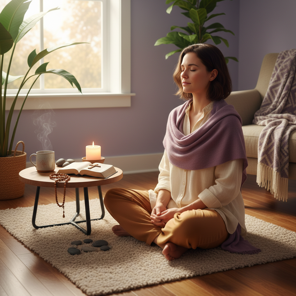 Christian healing meditation and prayer guide